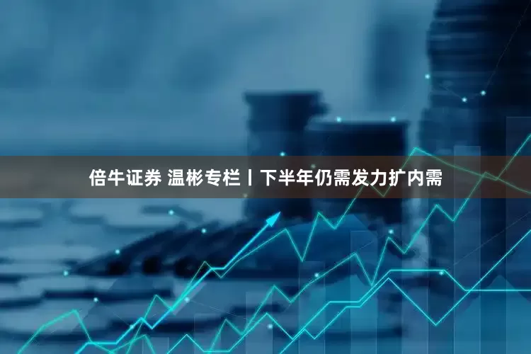 倍牛证券 温彬专栏丨下半年仍需发力扩内需